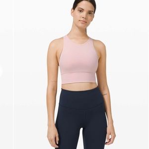 Lululemon Ebb to Train Bra Porcelain Pink